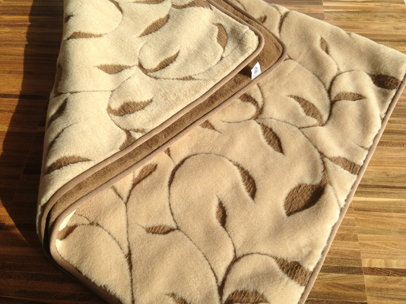 0002 Kołdra wełniana Camel z wełny wielbłądziej Benjamin Brąz 160x200