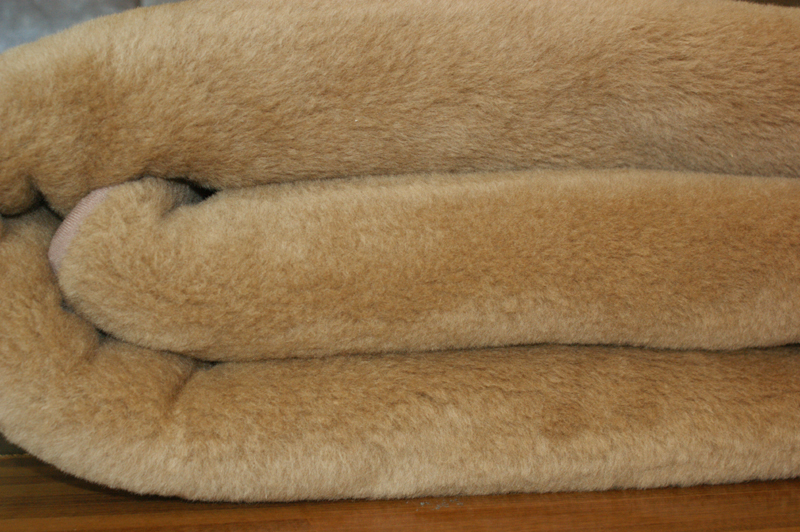 Kołdra wełniana Camel z wełny wielbłądziej Kasztan 200x200