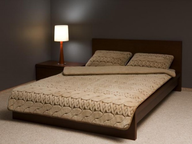 Kołdra wełniana Camel z wełny wielbłądziej Jasny Warkocz 160x200