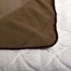 0154 Kołdra z wełny Camel Ciemny + Kaszmir Soffiato 240x200