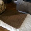 0174 Kołdra z wełny Camel Ciemny + Kaszmir Wytłaczany 200x200