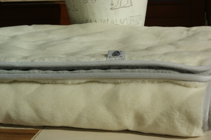 0205 Kołdra z wełny Alpaki Silver Kaszmir Caro 160x200