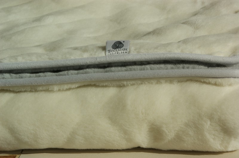 0206 Kołdra z wełny Alpaki Silver Kaszmir Caro 160x200