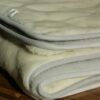 0210 Kołdra z wełny Alpaki Silver Kaszmir Caro 160x200