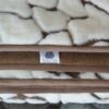 Kołdra z wełny Camel Ciemny + Kaszmir Żyrafa Gruba 180x200