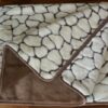 0284 Kołdra z wełny Camel Ciemny + Kaszmir Żyrafa 140x200