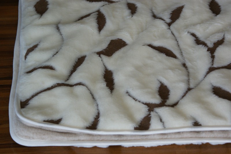0297 Kołdra z wełny Camel Jasny + Kaszmir Benjamin Brązowy 140x200