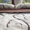0307 Pościel z wełny Camel Ciemny + Kaszmir Luna 200x200