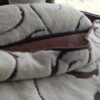 0319 Pościel z wełny Camel Ciemny + Kaszmir Luna 140x200 + Podkład wełniany