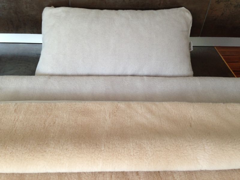 Pościel z wełny Alpaki Alpina Camel Jasny 140x200 + Podkład wełniany