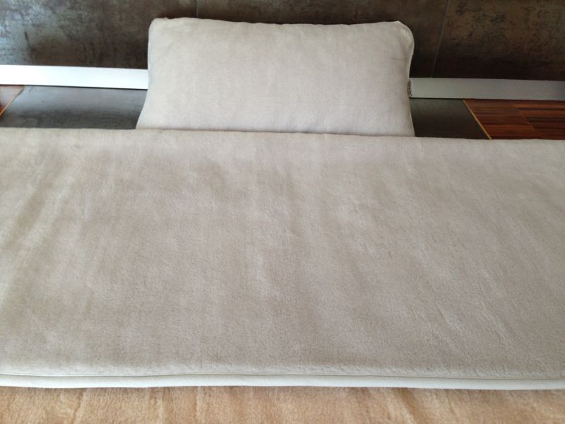 Pościel z wełny Alpaki Alpina Camel Jasny 140x200 + Podkład wełniany