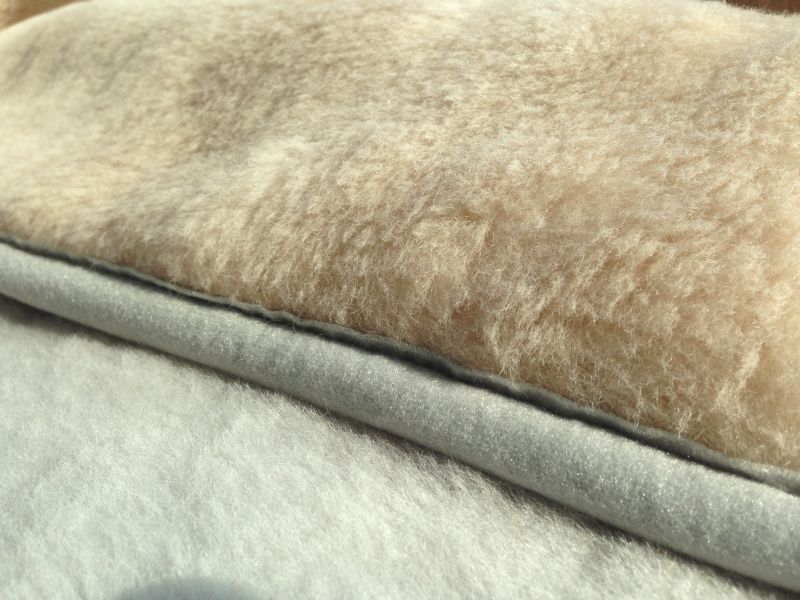 0370 Kołdra z wełny Alpaki Silver Camel Jasny 140x200