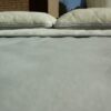 Pościel z wełny Alpaki Silver Kaszmir Caro 220x200 + Podkład wełniany