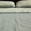 Pościel z wełny Alpaki Silver Kaszmir Caro 220x200 + Podkład wełniany