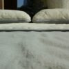 Pościel z wełny Alpaki Silver Kaszmir Caro 220x200 + Podkład wełniany