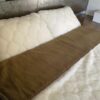 Pościel z wełny Camel Ciemny + Kaszmir Wytłaczany 240x200