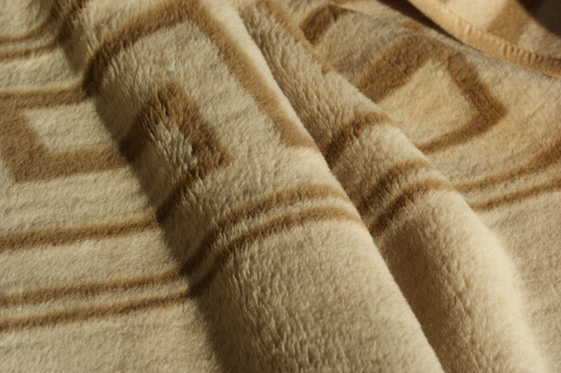 0779 Koc wełniany Camel z wełny wielbłądziej JASNY GREKA 240x200 brak
