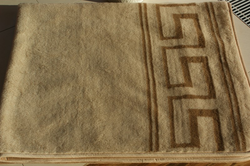 0784 Koc wełniany Camel z wełny wielbłądziej JASNY GREKA 240x200 brak
