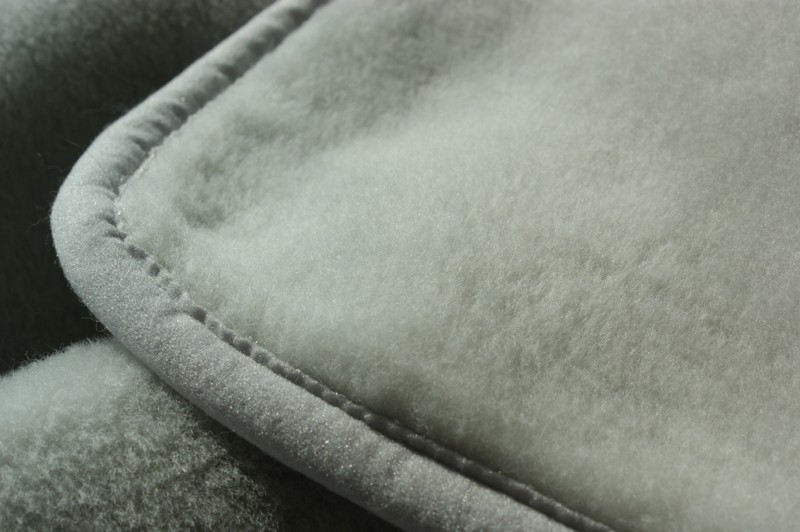 0794 Podkład z wełny Alpaki Silver 90x200