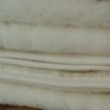 0820 Koc wełniany Kaszmir White 140x200