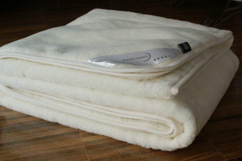 0833 Podkład z wełny Kaszmir Lux Ecru 160x200