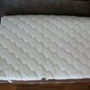 0871 Pościel z wełny Camel Jasny + Kaszmir Róża Brąz 140x200 + Materac wełniany