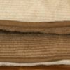 0884 Materac z wełny Camel Ciemny + Camel Jasny Peruggiano 140x200