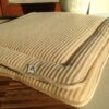 0920 Materac z wełny Camel Jasny Szerokie Pasy 180x200