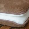 Materac z wełny wielbłądziej Camel Ciemny Mega Gruby 140x200