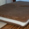 Materac z wełny wielbłądziej Camel Ciemny Mega Gruby 140x200