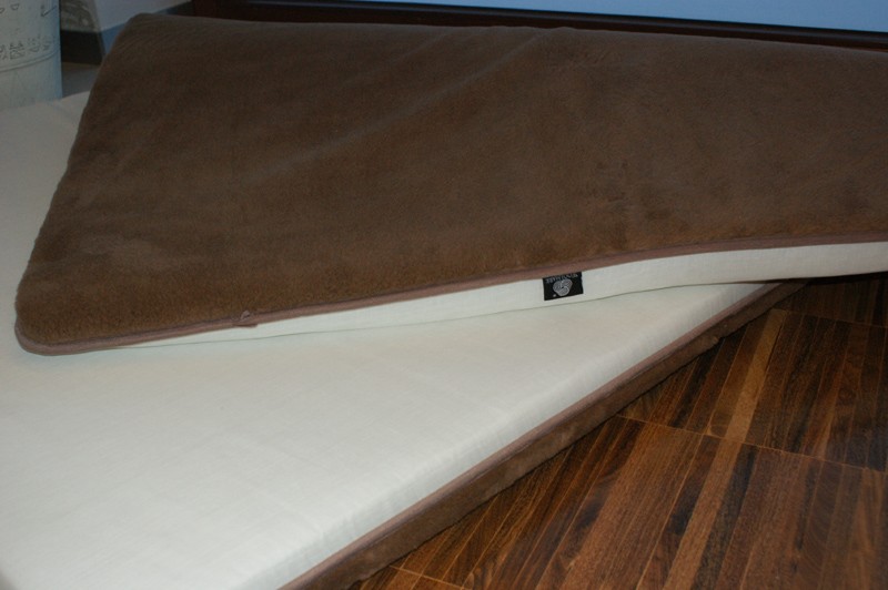 Materac z wełny wielbłądziej Camel Ciemny Mega Gruby 140x200