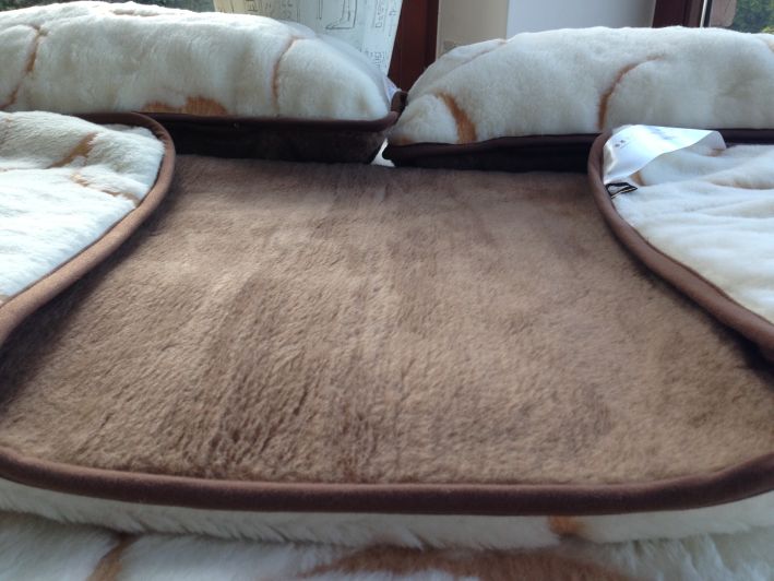 Pościel z wełny Camel Ciemny Kaszmir Gold 160x200