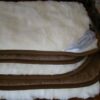 1637 Kołdra z wełny Camel Ciemny + Kaszmir White 160x200