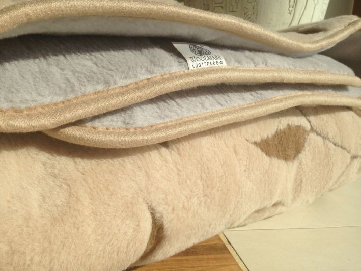 2502 Kołdra z wełny Alpaki Silver Camel Benjamin Brąz 160x200