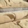 Pościel z wełny Alpaki Silver Camel Benjamin Brąz 140x200 + Materac wełniany
