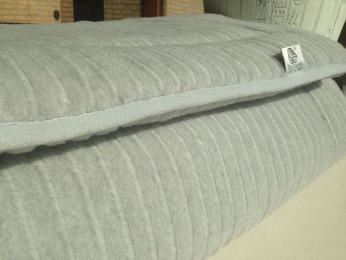 Materac z wełny Alpaki Silver Pasy 180x200