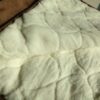 3126 Kołdra z wełny Camel Ciemny + Kaszmir Sofia 160x200