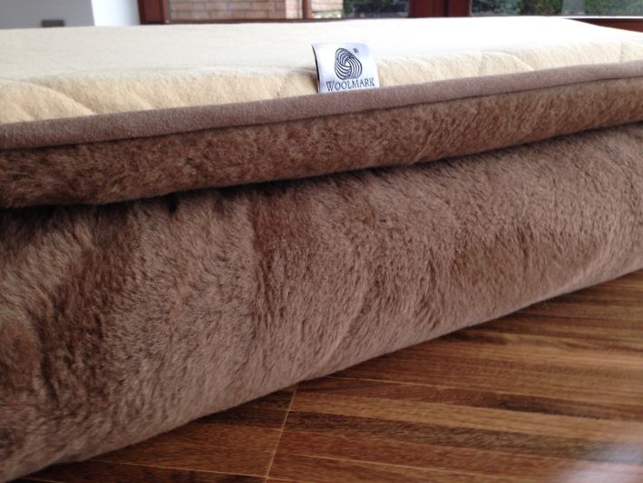 4702 Materac z wełny Camel Królewski Lateks 100x200
