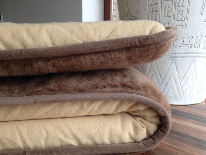 4703 Materac z wełny Camel Królewski Lateks 100x200