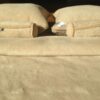 18 Pościel wełniana Camel z wełny wielbłądziej Cappuccino 180x200 + Materac wełniany