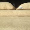 3 Pościel wełniana Camel z wełny wielbłądziej Cappuccino 180x200 + Materac wełniany