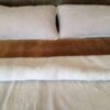 1 Pościel z wełny Alpaki Alpina Camel Kasztan 240x200 + Materac wełniany