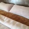 5 Pościel z wełny Alpaki Alpina Camel Kasztan 240x200 + Materac wełniany