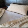 11 Pościel z wełny Alpaki Alpina Camel Greka 140x200 + Materac wełniany
