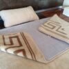 9 Pościel z wełny Alpaki Alpina Camel Greka 140x200 + Materac wełniany