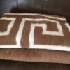 Koc wełniany Camel z wełny wielbłądziej CIEMNY GREKA 140x200