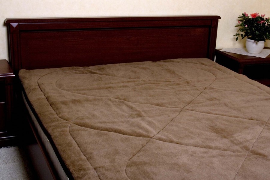Podkład z wełny Camel Ciemny Brown 200x200