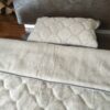 3 Pościel z wełny Alpaki Silver Caro + Alpaka Gładka 140x200 + Podkład wełniany