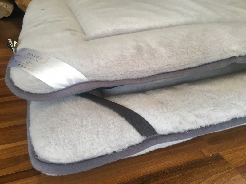 Materac z wełny Alpaki Silver Mega Gruby 220x200