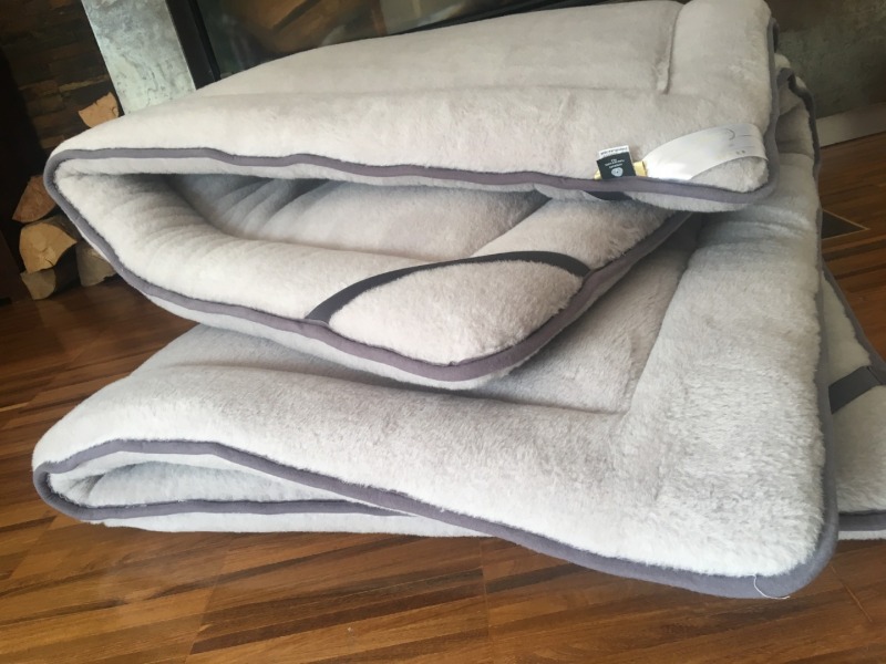 Materac z wełny Alpaki Silver Mega Gruby 220x200